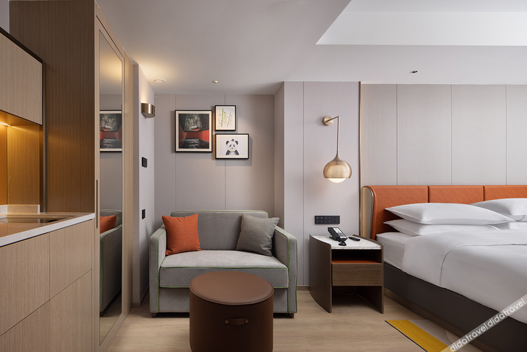 Bedroom 2, Home2 Suites by Hilton Chengdu Kuanzhai Alley, Chengdu