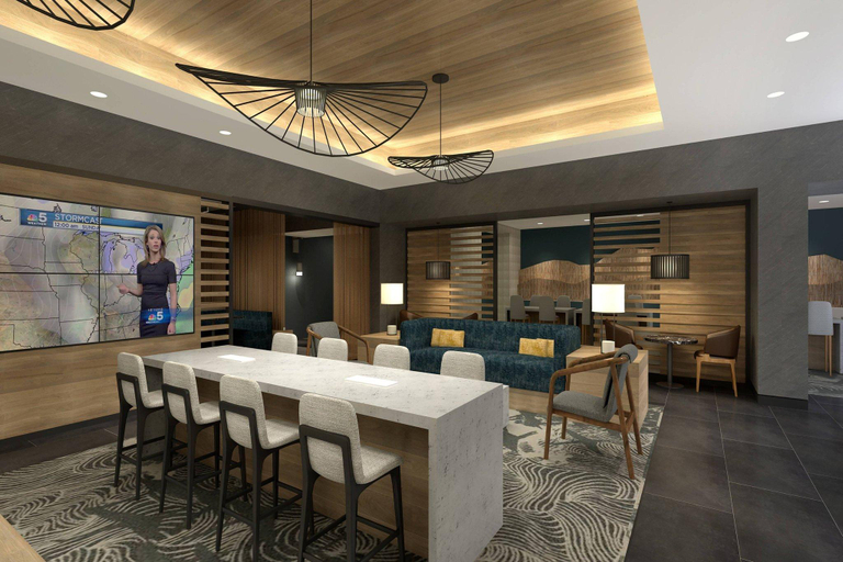 Public Area, Marriott Chicago Schaumburg, Cook