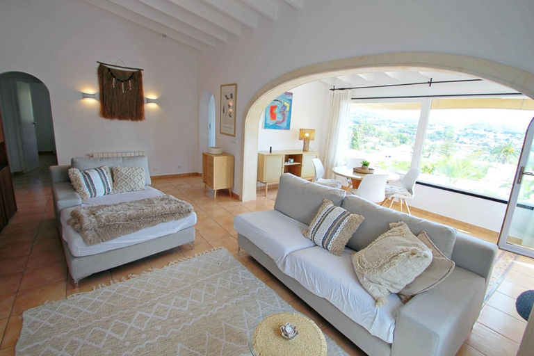 Bedroom 3, Golondrina - panoramic hillside holiday house in Moraira, Alicante