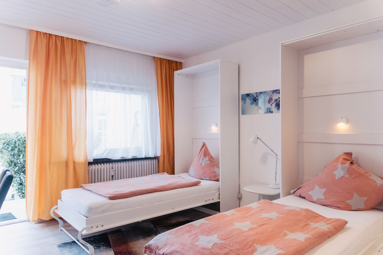 Bedroom 4, Apartmenthaus am Achteck, Darmstadt