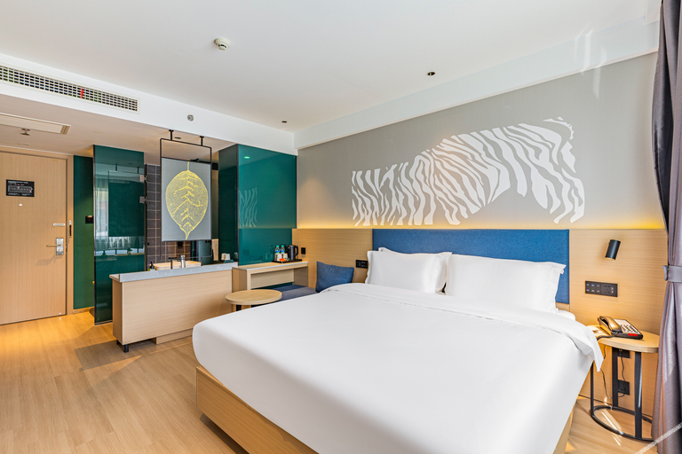 Bedroom 2, FUNLIST Hotel Baoding High-Tech Zone Baobai Shopping Market, Baoding