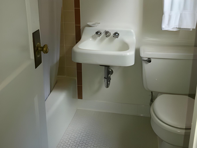 Bathroom 5, The Pridwin Hotel, Suffolk