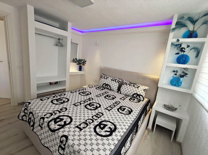 Bedroom 2, Luna Luxury Apartment in Polychrono, Central Macedonia