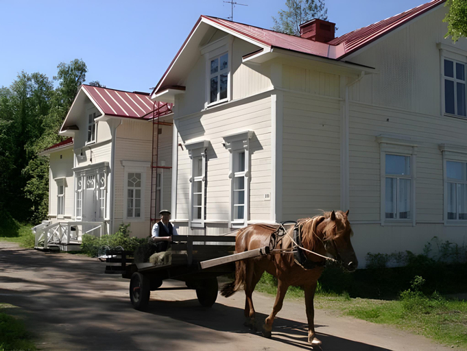 Exterior & Views, Wanha Pappila Cottages, Lapland