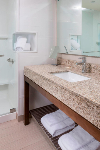 Bathroom 4, Courtyard by Marriott Bismarck North, Burleigh