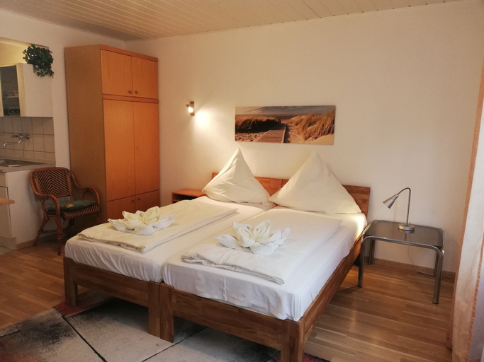 Bedroom 2, Apartmenthaus am Achteck, Darmstadt