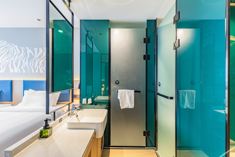Bathroom 3, FUNLIST Hotel Baoding High-Tech Zone Baobai Shopping Market, Baoding