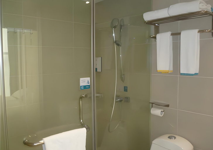 Bathroom 3, City Comfort Inn Jingmen Jingshan Passenger Statio, Jingmen