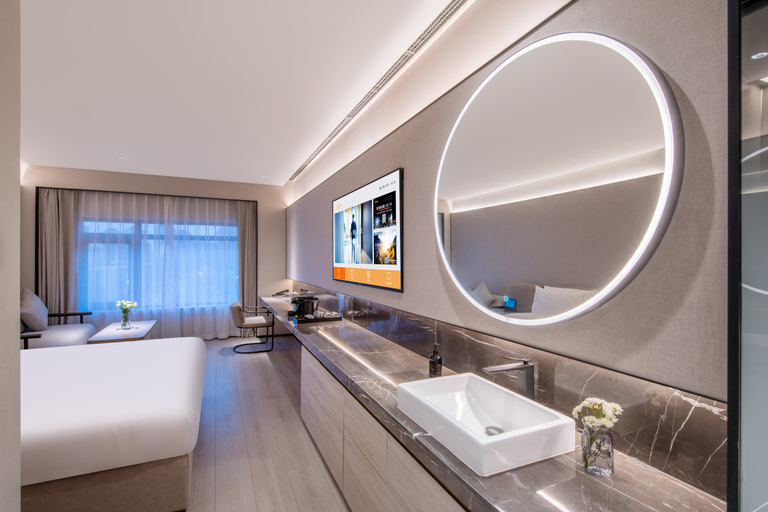 Bathroom 3, Crystal Orange Hotel Beijing Guomao Hopson One, Beijing