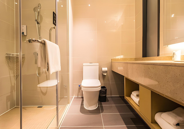 Bathroom 3, City Comfort Inn Nanning Jiangnan Wanda Plaza, Nanning