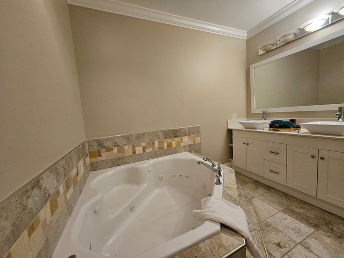 Bathroom 4, Heated Pool King Bed Jacuzzi Bath Arcade, Forsyth