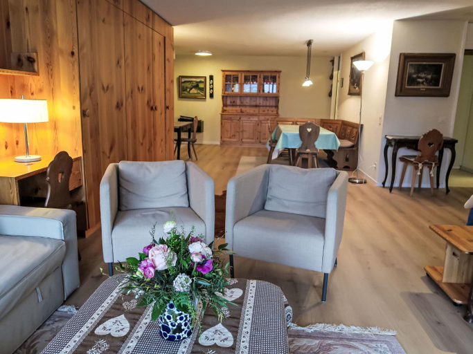 Bedroom 3, Apartment Apt B 068 by Interhome, Surselva