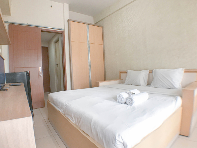 Wonderful 1BR without Livingroom at Pavilion Permata Apartment By Travelio, Surabaya