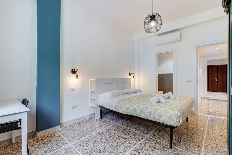 Bedroom 3, Gianicolo Apartment with Terrace, Roma