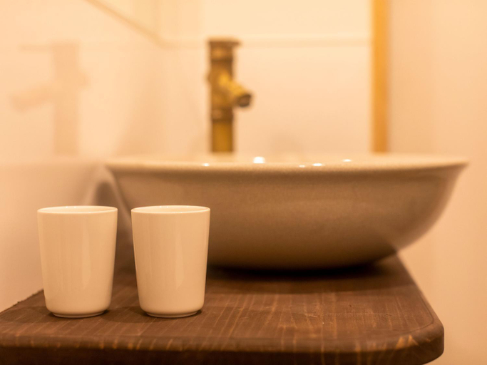 Bathroom 1, 慶有魚·山城(Kyotofish·Yamashiro)*百年町屋地暖庭院浴缸*五条鸭川*京都民宿认证, Kyoto