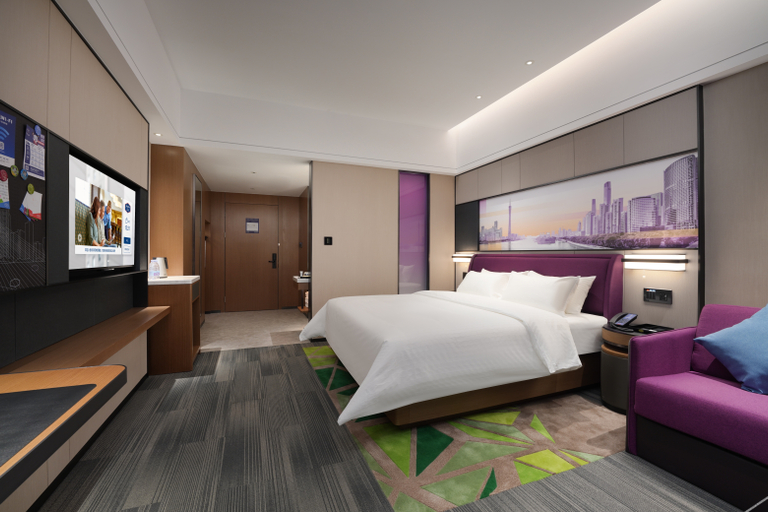 Bedroom 3, Hampton by Hilton Guangzhou Wenchong, Guangzhou