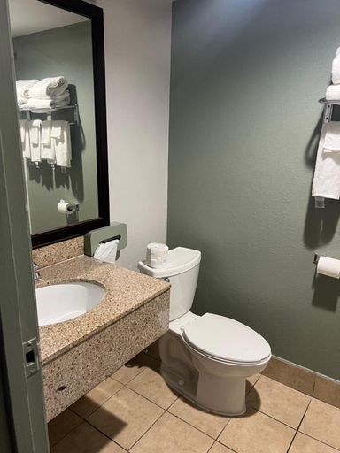 Bathroom, Quality Inn & Suites Cincinnati Uptown Norwood, Cincinnati