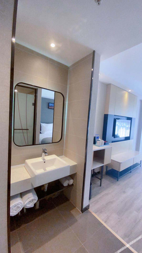 Bathroom 3, LANO Hotel Qinghai Golmud Middle Bayi Road, Haixi Mongol and Tibetan
