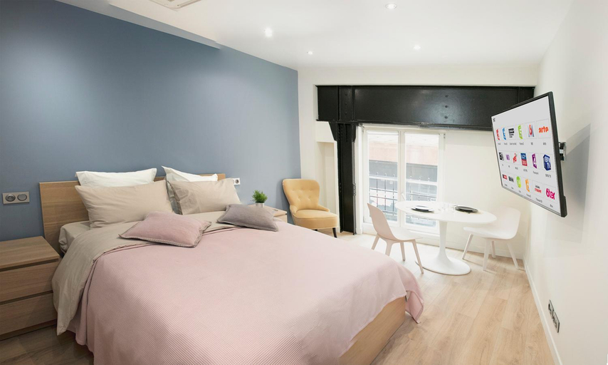 Bedroom 3, Apart 1 opera · Modern studio fully furnished, Paris
