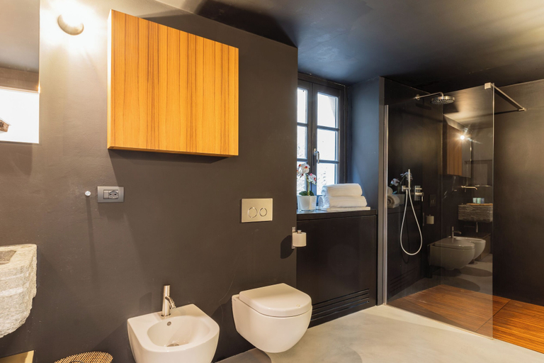 Bathroom 4, Shades Of Como With Private Terrace by Rent all Como, Como