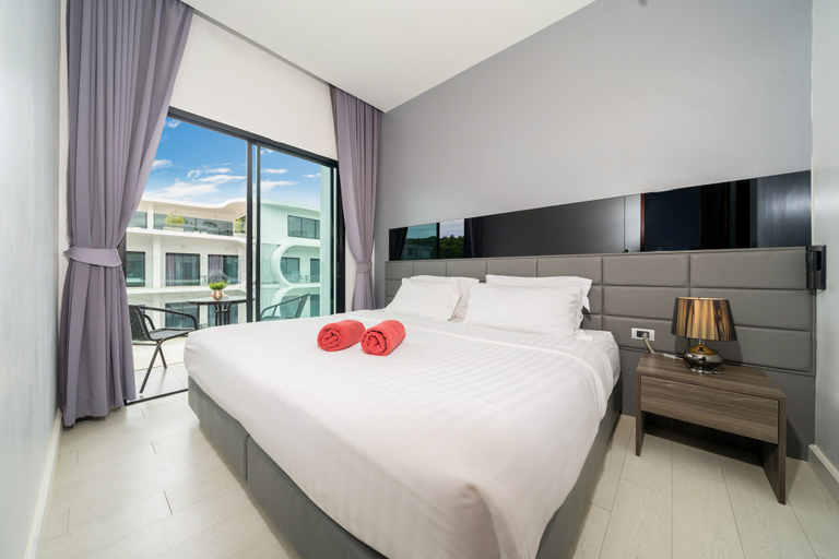 Bedroom 3, Nai Harn Suite near Beach UTN D502, Pulau Phuket