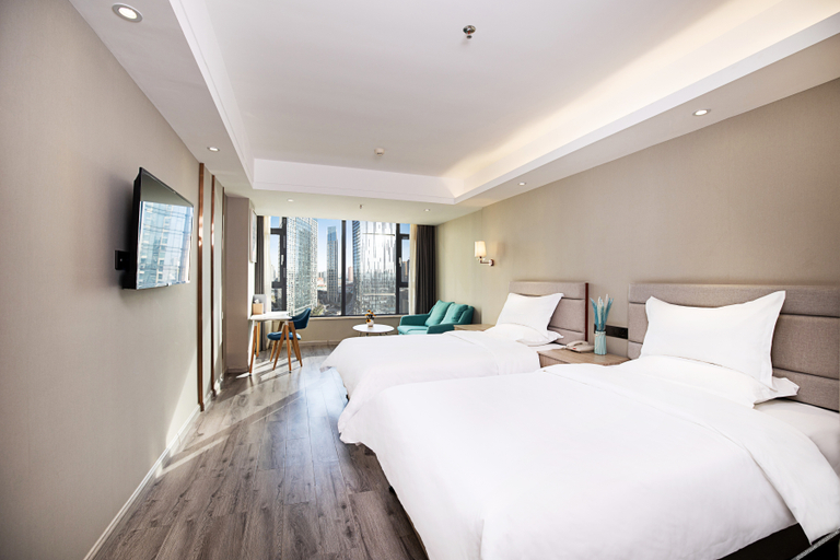 Bedroom 3, Starway Hotel (Zhengzhou Erqi Square), Zhengzhou