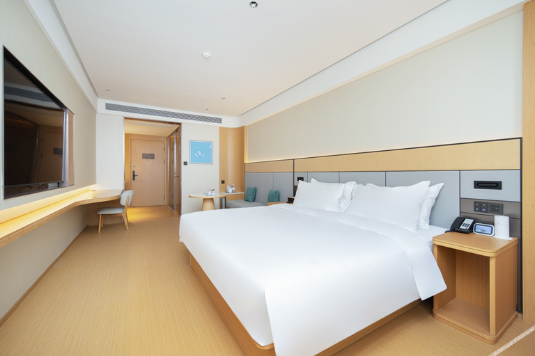Bedroom 2, Ji Hotel Yantai Muping Yangmadao Xincheng Street, Yantai