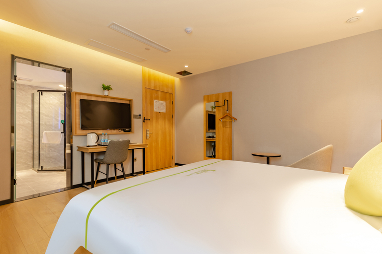 Bedroom 2, Vatica Hotel Hefei Luyang District Suzhou Road Provincial Hospital, Hefei