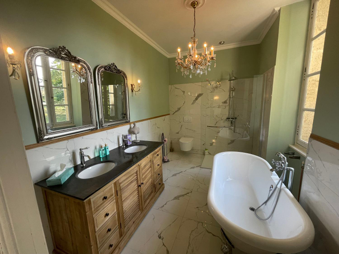 Bathroom 2, Chateau du Grand Lucay, Allier