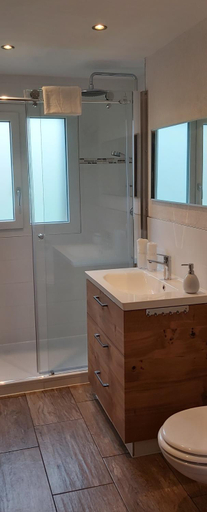 Bathroom 3, Silberblick Ferienwohnungen - aussergewohnlich & familienfreundlich, Visp