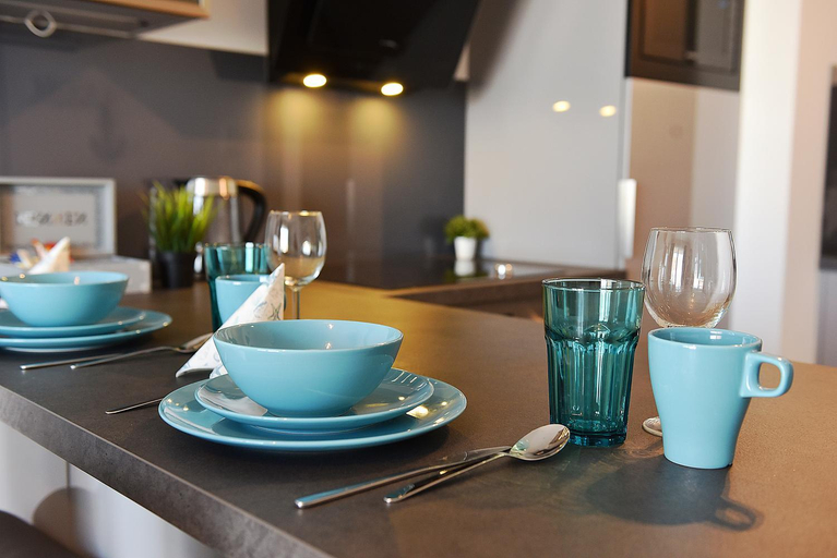 Food & Drinks, ApartamentyGdanskEu - Baltica Towers 223 PIETRO 9, Gdańsk City