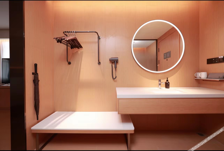 Bathroom 4, Ji Hotel Yancheng Powerlong Plaza Dongjin Road, Yancheng