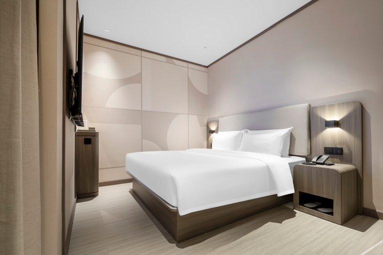 Bedroom 2, HanTing Hotel (Wuhan Dunkou AEON Mall), Wuhan