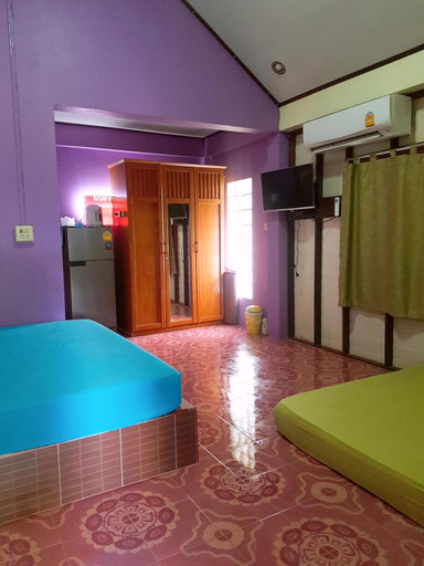Bedroom, Baan Suk Kamol Vaewdao Single House 1 Bedroom, Laem Sing
