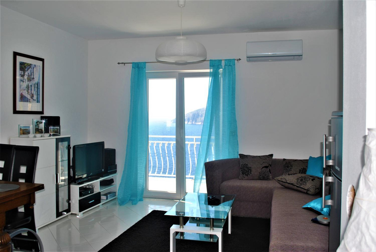 Bedroom, Villa Jagoda - Clifftop Apartments with Panoramic Sea View, Jelsa