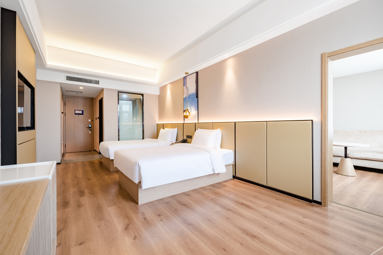 Bedroom 2, Starway Hotel Kaifeng Weishi County People's Square, Kaifeng