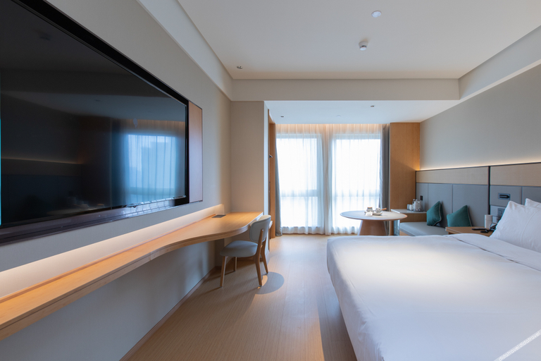 Bedroom 3, JI Hotel (Wuhan Huanghelou Jiazhaoye Plaza), Wuhan
