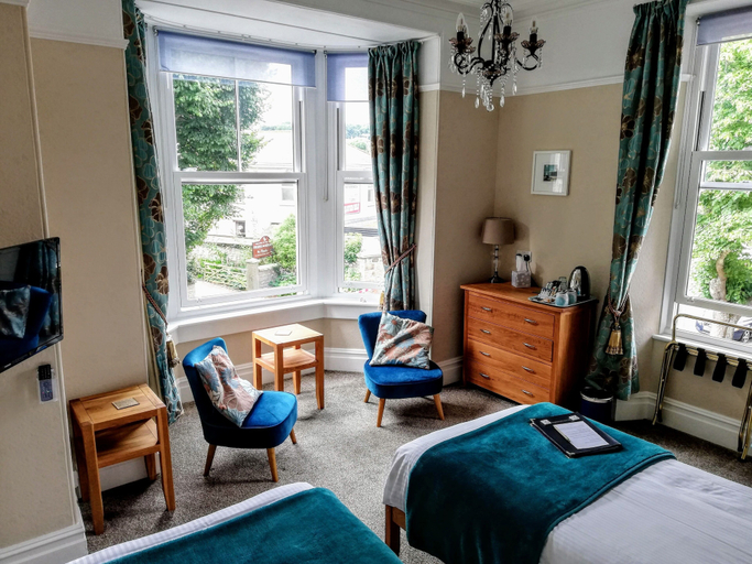 Bedroom 2, Treventon Guest House, Cornwall