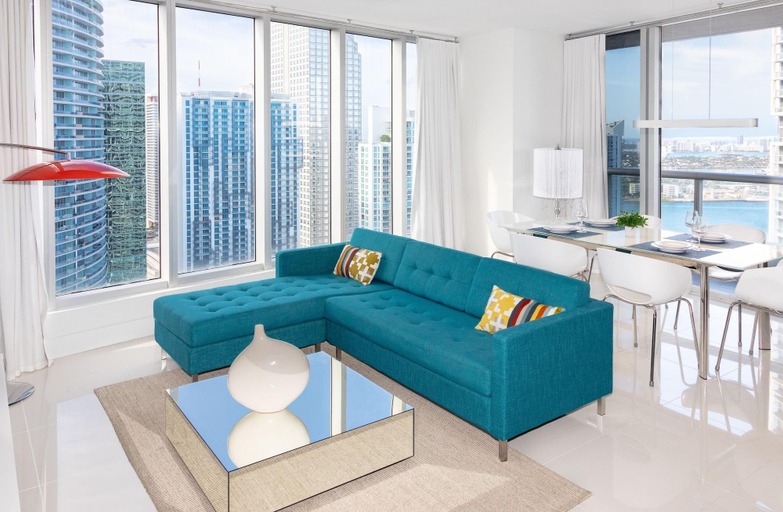 Bedroom 2, Brickell By Miami Vacation Rentals, Miami-Dade