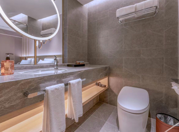 Bathroom 3, Orange Hotel Pingdu Qingdao Road, Qingdao