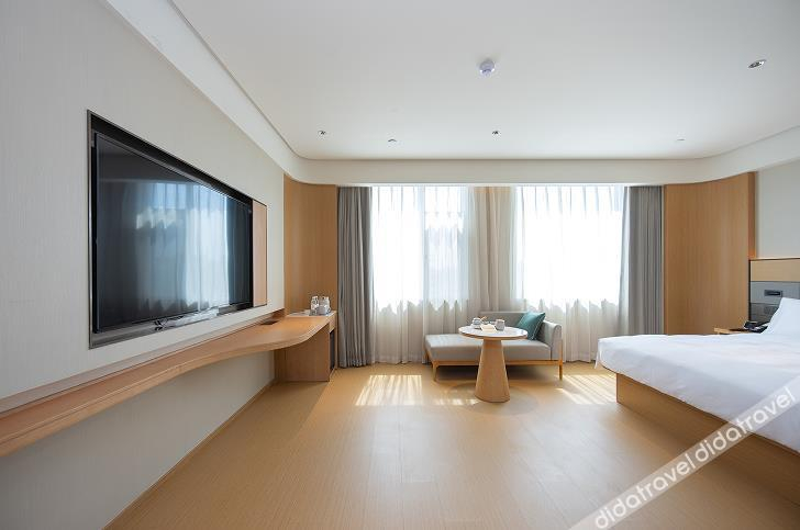 Bedroom 2, Ji Hotel Qingdao Huangdao Wangtai Town, Qingdao