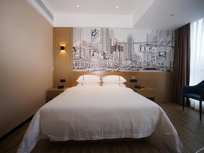 Bedroom 2, City Comfort Inn Ji'an People's Square, Ji'an