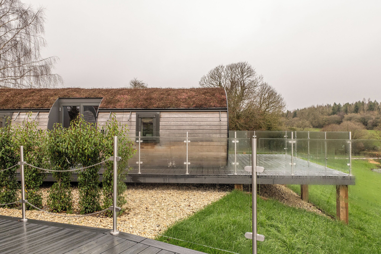 Exterior & Views 2, Sustainable 2BD Pod on Old Chalford Farm, Oxfordshire