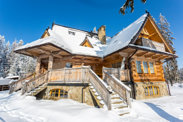 Exterior view 4, Rezydencja Gubalowka sauna widok, Tatra