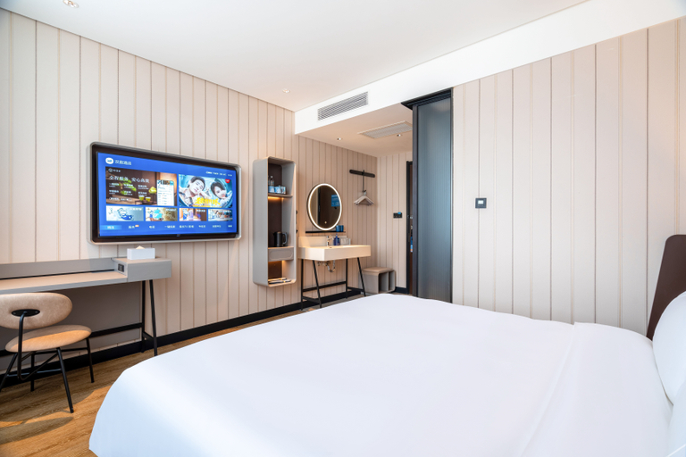 Bedroom 2, Hanting Hotel Pingdu Qingdao Road, Qingdao