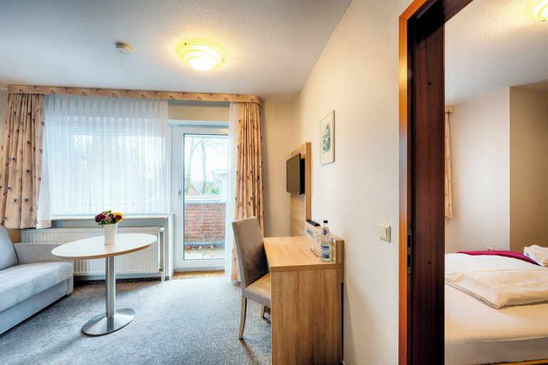 Bedroom 2, Hotel Friesland, Nordfriesland