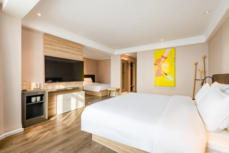 Bedroom 2, Hanting Hotel Xinyang Cultural Center, Xinyang