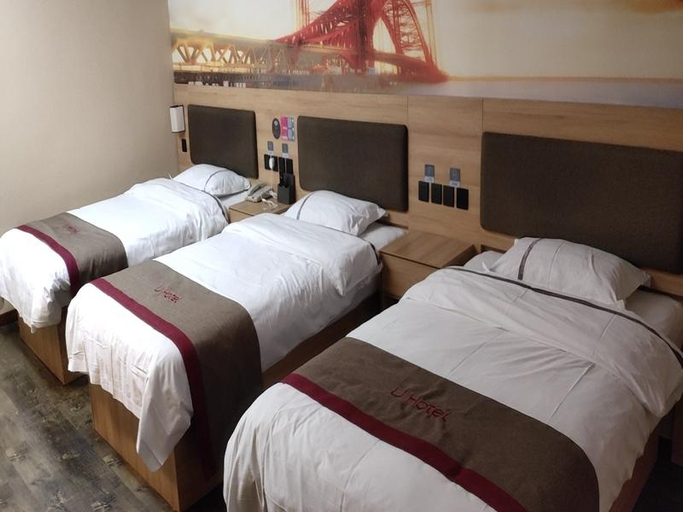 Bedroom 3, Shankee Hotel (Zaozhuang Huashan Ginza Mall), Zaozhuang