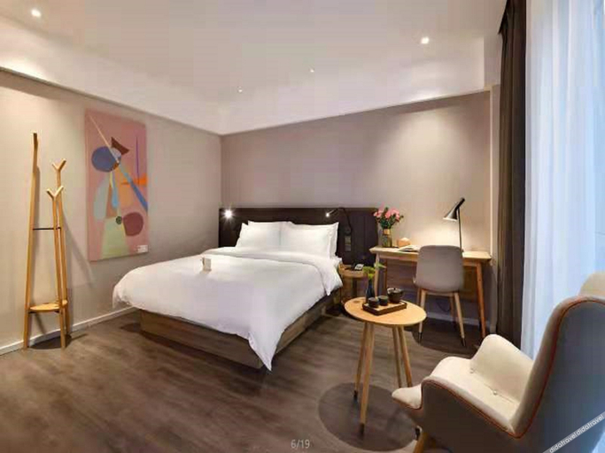 Bedroom 2, Hanting Premium Hotel Yantai Laishan Yingchun, Yantai