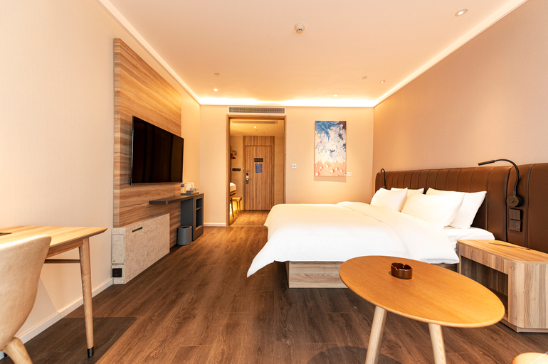 Bedroom 2, Hanting Premium Hotel Zhumadian Xincai County, Zhumadian